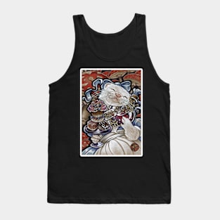 Alice Ferret - White Outlined Version Tank Top